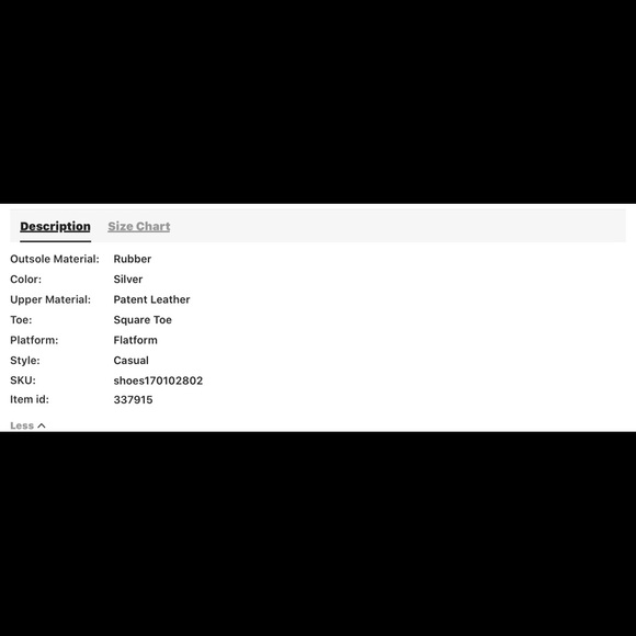 Silver Square Toe Star Patch Wedge Oxfords - Picture 6 of 7